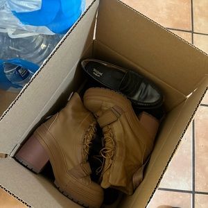 Shoes in the box